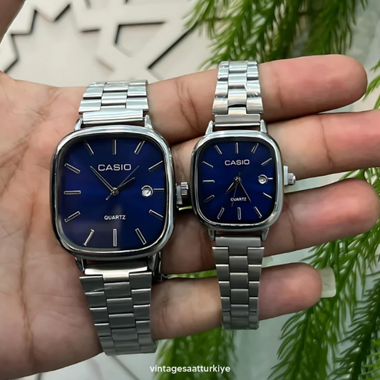 Casio Vintage Saat Navy Blue