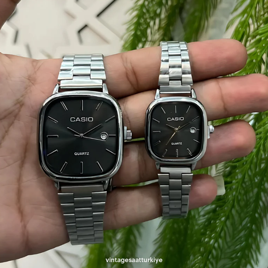 Casio Vintage Saat Gece Siyahı