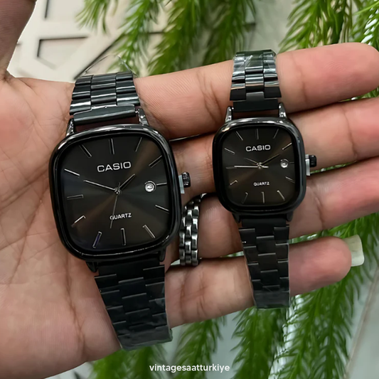Casio Vintage Saat Gece Siyahı